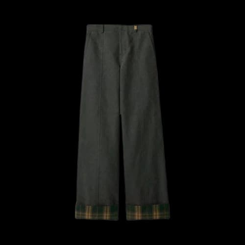 Burberry Check Lining Trousers 'Cinder'