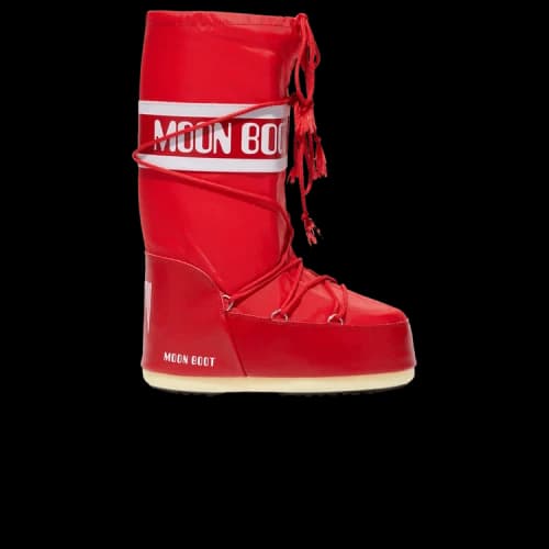 Moon Boot Icon Nylon Boot Red