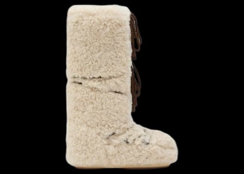Moon Boot Icon Curly Extra Boots Ecru