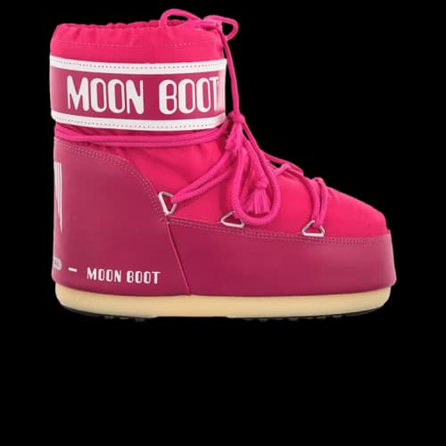 Moon Boot Icon Low Nylon Boot Magenta