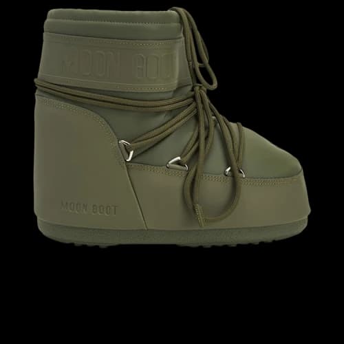Moon Boot Icon Rubber Low Boot Khaki