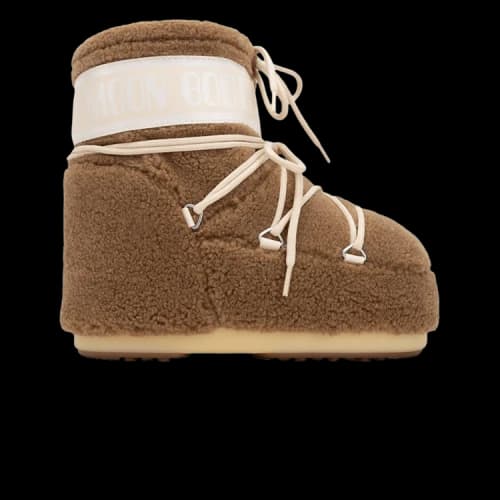 Moon Boot Icon Fleece Low Boot Camel