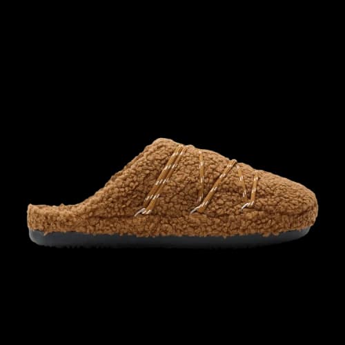 Moon Boot Teddy Slipper Cognac