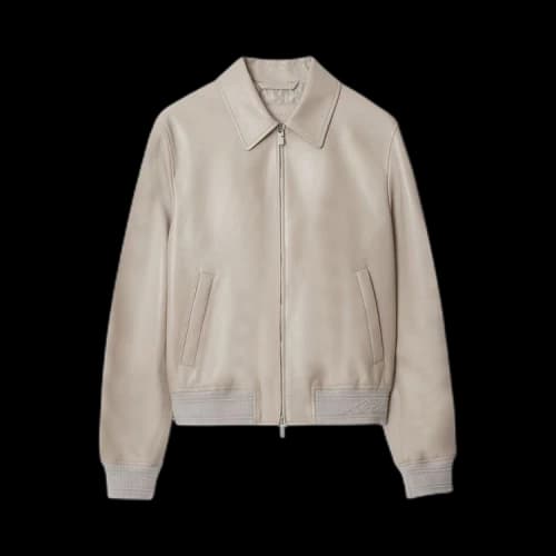 Burberry Check Harrington Jacket 'Heron'