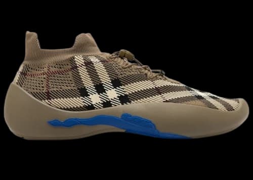 Burberry Neptune Sneakers Check Knit Sand