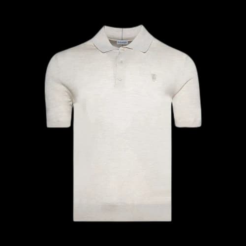 Burberry Wool Polo Shirt 'Nutmeg'