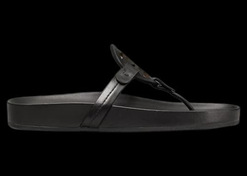 Tory Burch Miller Cloud Sandals Perfect Black (Women's)