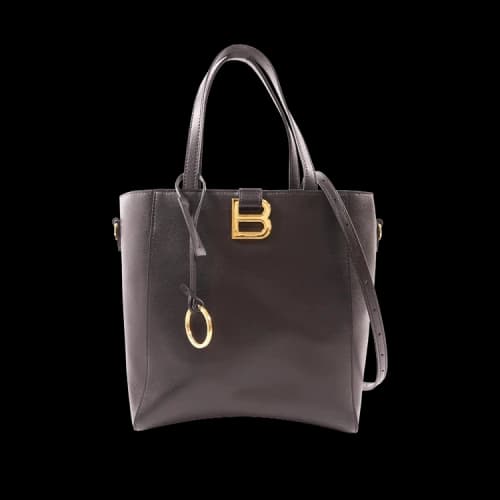 Balenciaga Hourglass Soft Small Tote Bag 'Black'