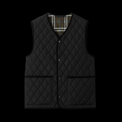 Burberry Qulted Gilet Black