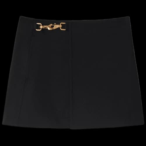 Burberry Wool Mini Skirt 'Black'