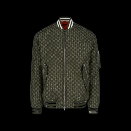 Gucci GG Shadow' Jacket Green