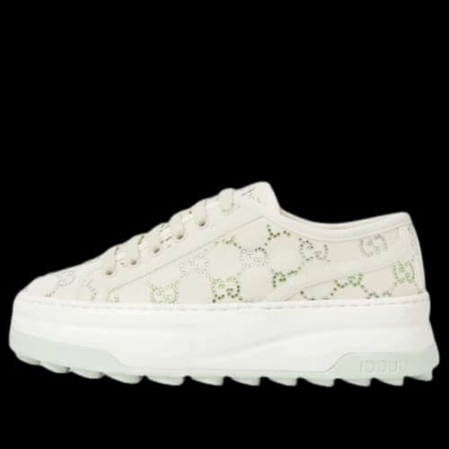 Gucci Tennis 1977 Crystal Canvas 'White' (Women's)