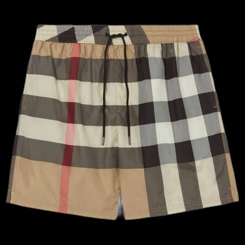 Burberry Check Swim Shorts 'Archive Beige'