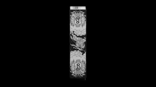 Burberry Mu Stormy Knight Check Scarf Black/Calico