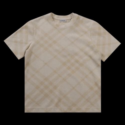Burberry Check Pattern T-Shirt 'Beach'
