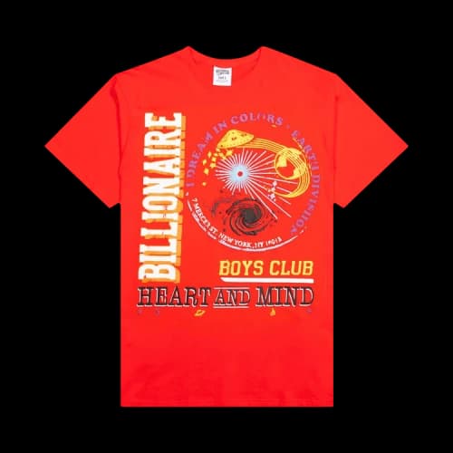 Billionaire Boys Club Space Dreams Short-Sleeve Tee 'Flame Scarlett'
