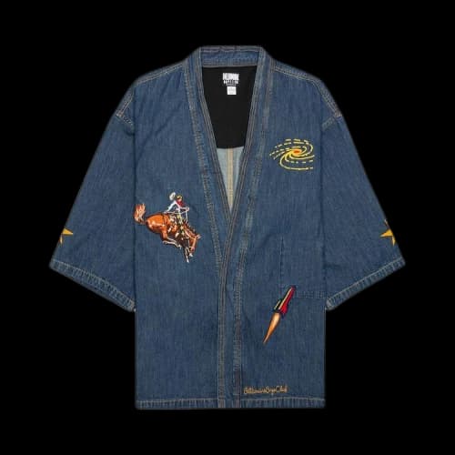 Billionaire Boys Club Space Rider Long-Sleeve Kimono 'Solar Flare'