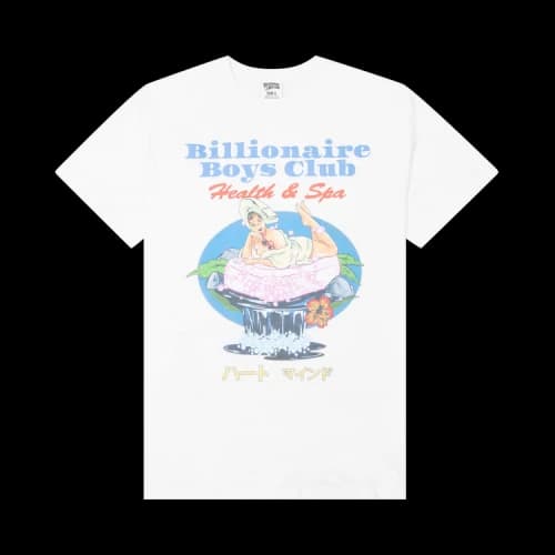 Billionaire Boys Club Health & Spa Short-Sleeve Tee 'Bleach White'