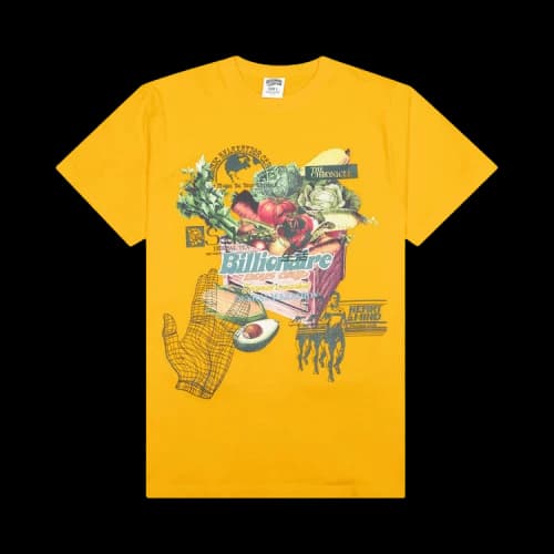 Billionaire Boys Club Farmers Market Short-Sleeve Tee 'Radiant Yellow'