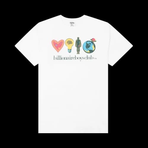 Billionaire Boys Club H.M.B.E Short-Sleeve Tee 'Bleach White'