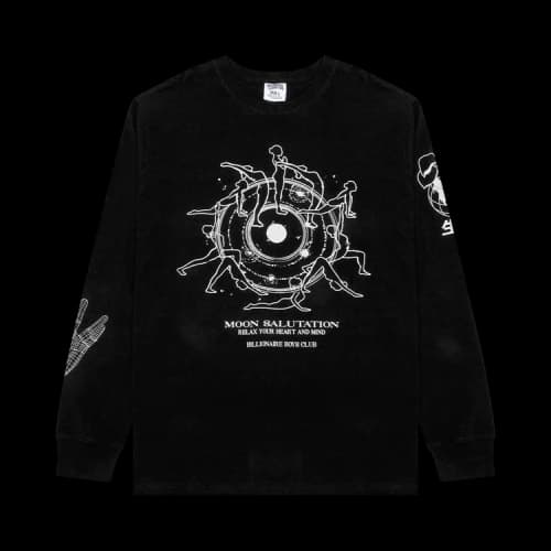 Billionaire Boys Club Moon Salutations Ls T-Shirt 'Black'