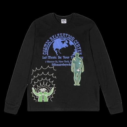 Billionaire Boys Club Cosmic Long-Sleeve Tee 'Black'
