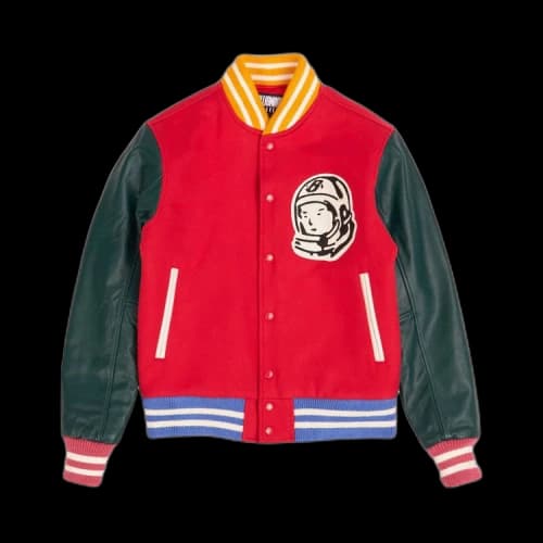Billionaire Boys Club Letterman Jacket 'Lollipop Red'