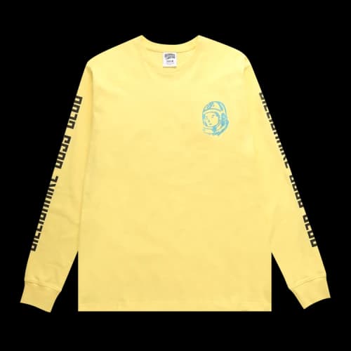 Billionaire Boys Club Wealth Long-Sleeve Tee 'Yellow/Cream'