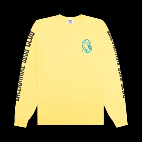 Billionaire Boys Club Wealth Long-Sleeve Tee 'Yellow Cream'