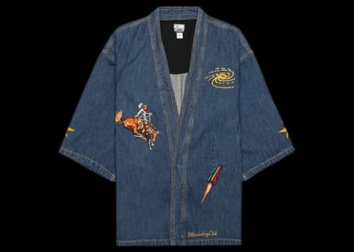 Billionaire Boys Club Space Rider Kimono Shirt Blue/Denim