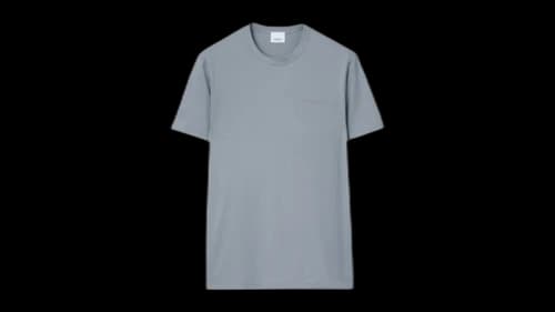 Burberry Embroidered Logo T-shirt Gale Blue