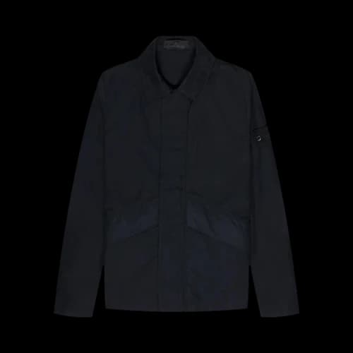 Stone Island Ghost Jacket Overshirt Black