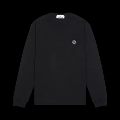 Stone Island Long-Sleeve Tee 'Black'