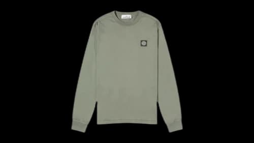 Stone Island Chest Logo Longsleeve Musk