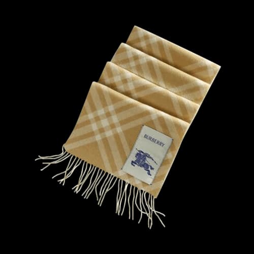 Burberry 168X30 Tbar Bias Scarf 'Sand'