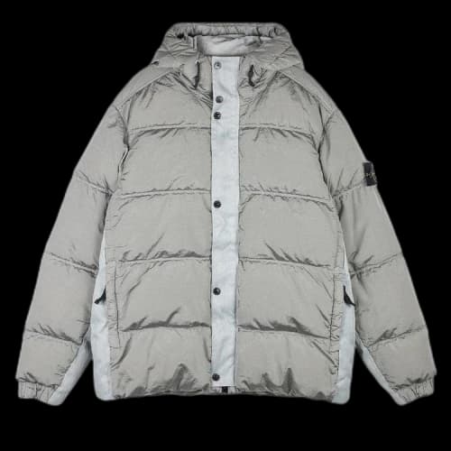 Stone Island Compass Badge Hooded Jacket 'Grey'