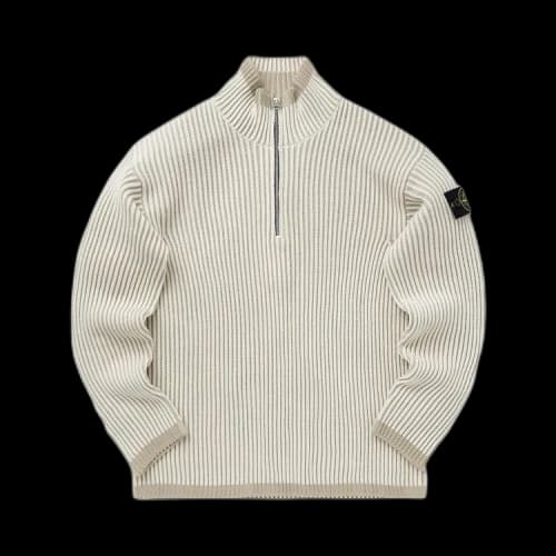 Stone Island Ribbed Sweater 'Natural'