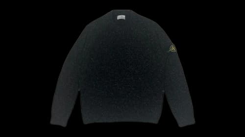Stone Island Maglia Wool Crewneck Black