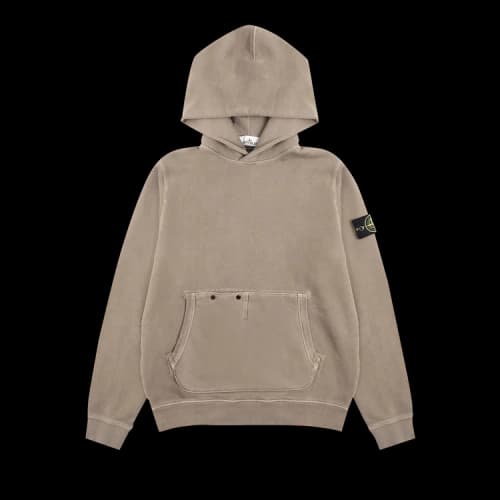Stone Island Compass Patch Hoodie 'Walnut'