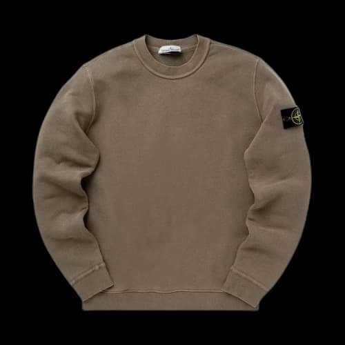 Stone Island Dyed Sweatshirt 'Walnut'