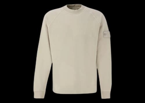 Stone Island Felpa Ghost Crewneck Sweater Beige