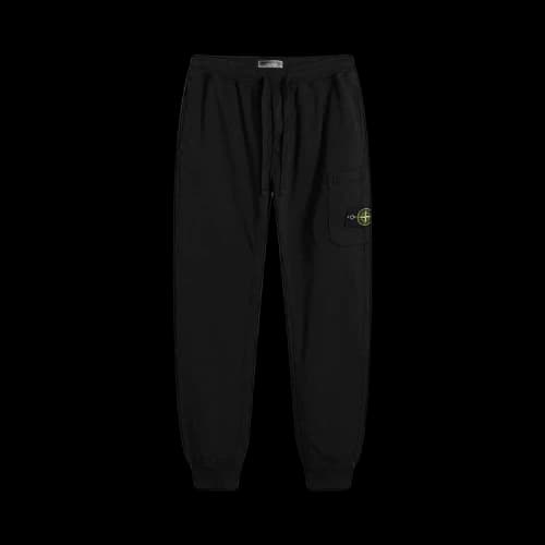 Stone Island Felpa Fleece Joggers Black