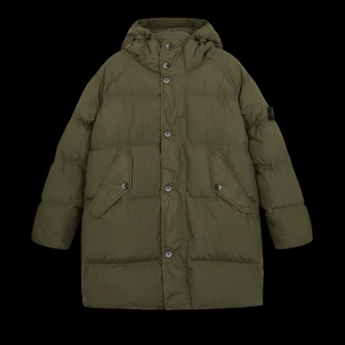 Stone Island Hooded Puffer Jacket 'Musk'