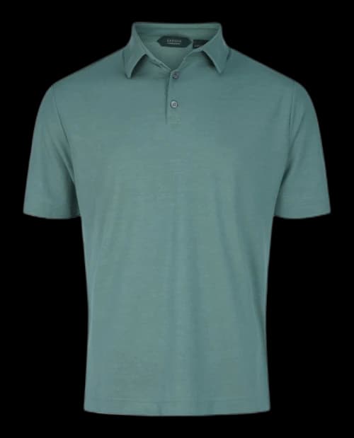 Slowear Zanone Slim Fit Polo Shirt Petrol Green