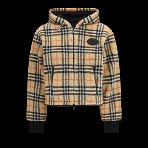 Burberry Fiona Check Jacket 'Sand'