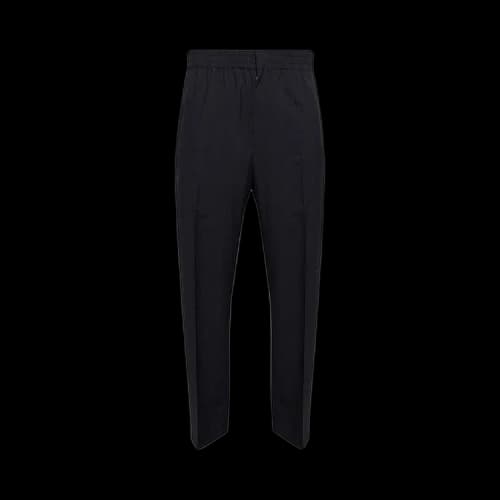Bottega Veneta Fine Wool Elasticated Trousers 'Midnight Blue'