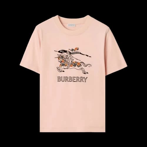 Burberry Frankie Ekd Check T-Shirt 'Bouquet'