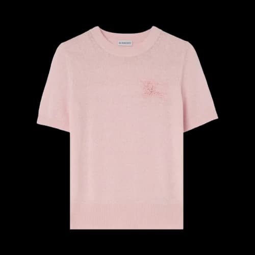 Burberry Women's Anisa Cro Top Mallow Pink