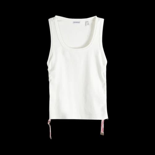 Burberry Festival Tank Top Chalk