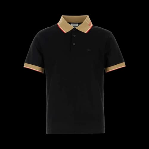 Burberry Evan Cuff Wdmk T-shirt Black